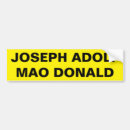 Search for dictator bumper stickers Political