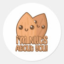 Search for nuts about you stickers Funny