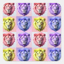 Search for purple lion stickers Modern
