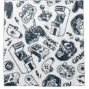 Search for gamer shower curtains Console