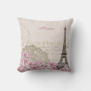 Search for paris cushions Eiffel tower
