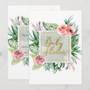 Search for island baby shower invitations Floral