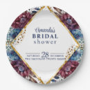 Search for navy and burgundy paper plates Gold