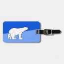 Search for polar bear luggage tags Snow