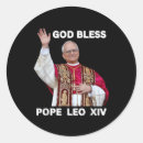 Search for catholic church stickers Pope leo xiv