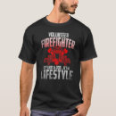 Search for fireman mens tshirts Volunteer