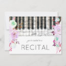 Search for music recital invitations Piano