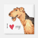 Search for airedale magnets Terrier