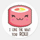 Search for sushi roll stickers Cute