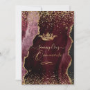 Search for burgundy quinceanera invitations Sweet 15