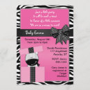 Search for zoo 2nd birthday invitations Zebra