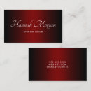 Search for deep business cards Black
