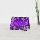 Search for purple crystals cards Snowflake