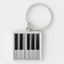Search for piano key rings Music lover