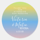 Search for rainbow wedding stickers Script