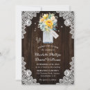 Search for dusty blue and yellow wedding invitations Rustic