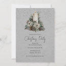 Search for candle christmas invitations Rustic