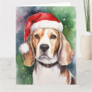 Search for santa beagle christmas cards Pet