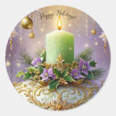 Search for christmas candle stickers Xmas