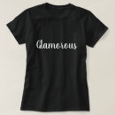 Search for glamour tshirts For her