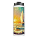 Search for sailboat travel mugs Sunrise