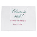Search for happy 40th birthday gift bags 10 20 30 40