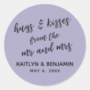 Search for round purple stickers Thank you