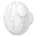 Search for marble knobs and pulls White