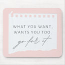 Search for affirmations mousepads Quote