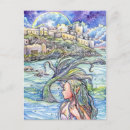 Search for castle at night postcards Moon