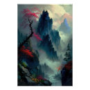 Search for misty trees posters Mountains