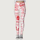 Search for love leggings Abstract