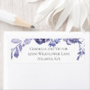 Search for winter flowers return address labels Chic