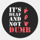 Search for speech language pathologist stickers Deaf community