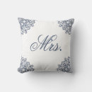 Search for his and hers cushions Newlywed