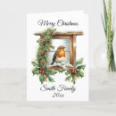 Search for robin watercolor cards Botanical