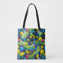 Search for psychedelic tote bags Vibrant