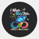 Search for autism butterfly stickers Neurodiversity
