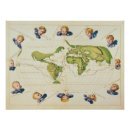 Search for map canvas art Globe