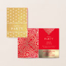Search for luxury invitations Red