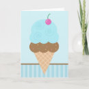 Search for ice cream cone cards Blue