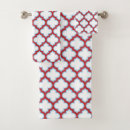 Search for trellis bath towels Quatrefoil