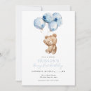Search for beary invitations Blue