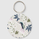 Search for white birds key rings Blue