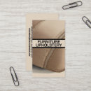 Search for upholstery business cards Upholsterer