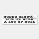 Search for clown bumper stickers Red nose