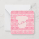 Search for expectancy note cards Pink