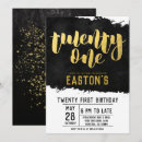 Search for classy 21st birthday invitations Party