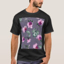 Search for purple flower pattern tshirts Watercolor