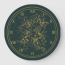Search for emerald green clocks Modern
